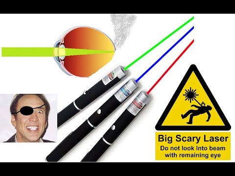 eBay laser pointers are DANGEROUS!!!