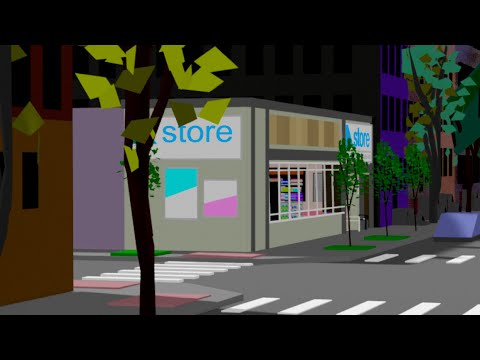 at the corner store