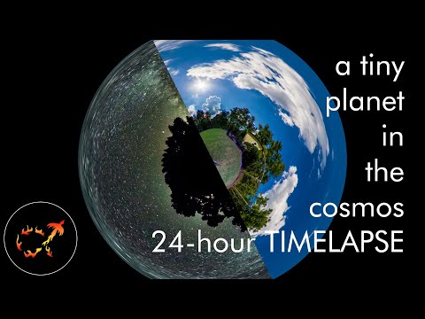 A Tiny Planet in the Cosmos: APOD 20181208