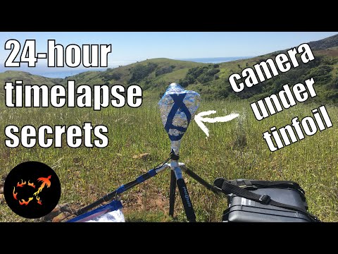 Overnight timelapse on a deserted island: full equipment stack