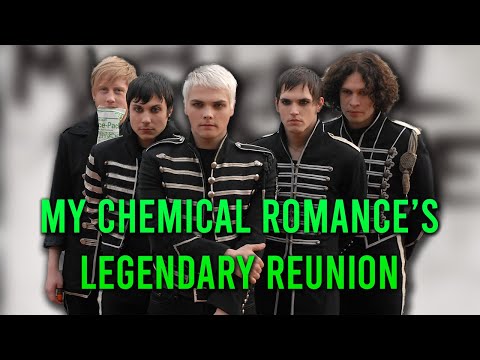 My Chemical Romance in 2020 (Gerard Way, Frank Iero, Ray Toro, Mikey Way)