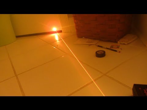 Homemade YELLOW Laser!