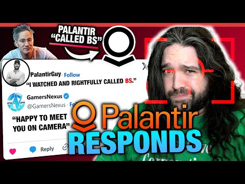 Palantir Crashes Out in Response to GN