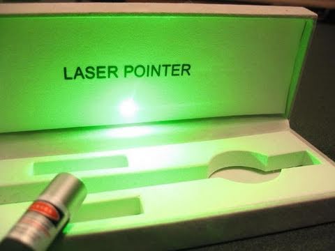 "True 5mW" Green Laser Pointer from DealExtreme