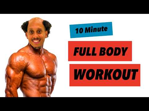 10 Minute Full Body Workout At Home - No Equipment