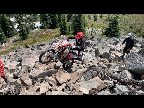 Hardest Nation Forest Trail (Massive Rock Pile)