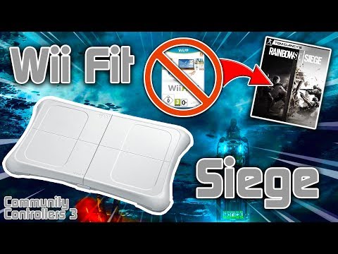 PLAYING RANKED R6 WITH A Wii FIT BALANCE BOARD - Community Controllers Episode 3