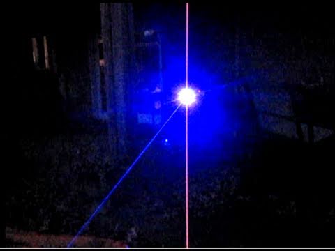 The Burning Blue Laser Death Ray!