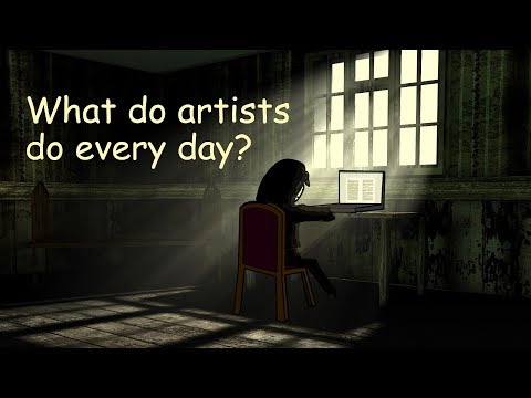 Casually Explained: What Do Artists Do Every Day?