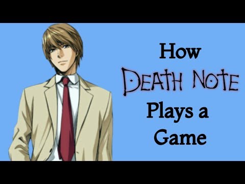 Death Note: How a Story Plays a Game 