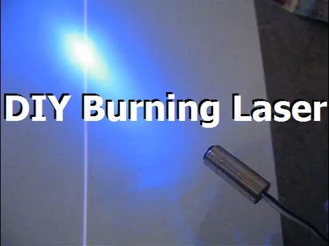 DIY: How to Make a High Powered Burning Blue/Violet Laser Pointer