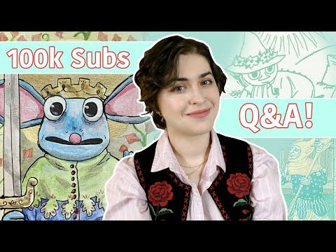 Painting "Medieval Manuscript" Tutter and Answering Your Questions! 