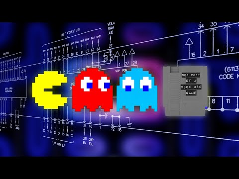 The impressive Pac-Man CE demake port - from Xbox 360 to NES