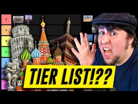 Architecture Tier List - JonTron