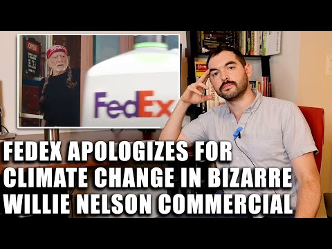 FedEx Apologizes For Climate Change in Bizarre Willie Nelson Commercial