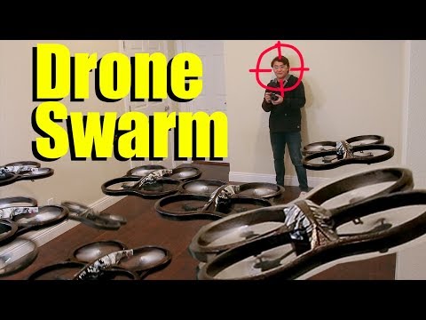 Head Hunting Drone Swarm