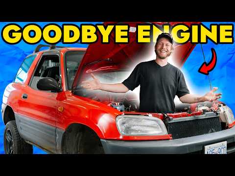 I Hope I Don't Regret This... RAV4 Engine Swap Pt. 1