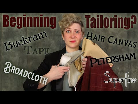 Supplies 101: Tailoring and Historical Sewing