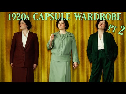 Sewing a 1920s Capsule Wardrobe Update: Creating a Vintage Travel Collection