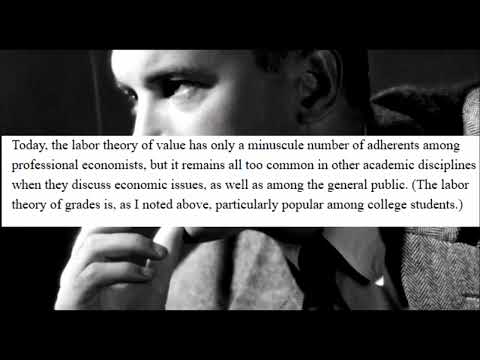 Putting The "Academic" Agent to Bed: Debunking his Criticism of The Labour Theory of Value