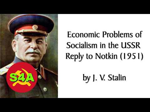 Economic Problems of Socialism in the USSR, App. 1 (1951) by Stalin. Marxist Audiobook+Discussion