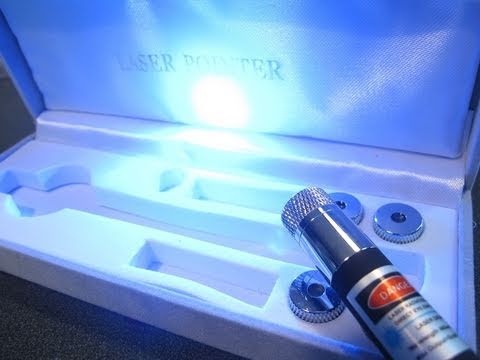200mW Violet Starfield Laser from BudgetGadgets