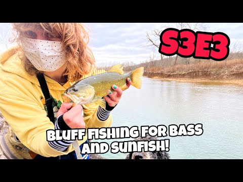 Bluff Fishing for Bass and Sunfish! Femboy Fishing S3E3