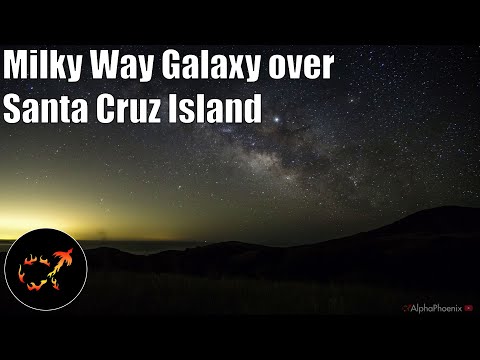 Lights of LA from Santa Cruz Island: a 24-Hour Timelapse