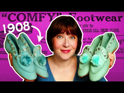 Making 100 year old Comfy Slippers: Free Pattern!
