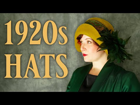 The History of the Iconic Cloche Hat: Making 1920s Fashion