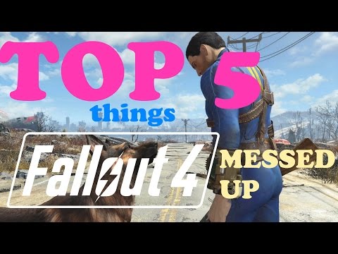 TOP 5 Things FALLOUT 4 Messed Up!