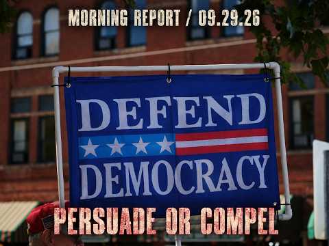 Morning Report (09.29.26): Truths About Martial Law and a Thin Blue Wave in the Elections