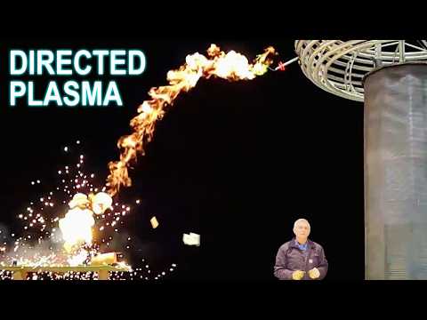 Creating a Plasma Cannon by Boosting Tesla Coil Strike Energy