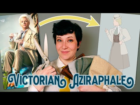 Making a Good Omens Historically Accurate Cosplay : Victorian Aziraphale pt 1