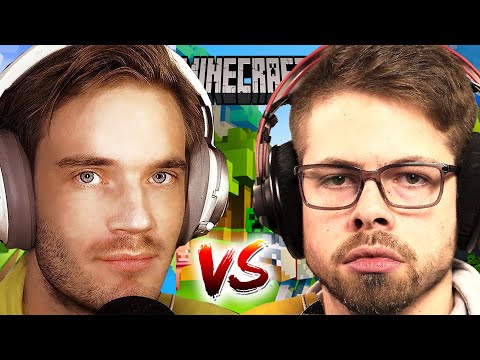 MR HOMELESS vs @PewDiePie in Minecraft - Part 1