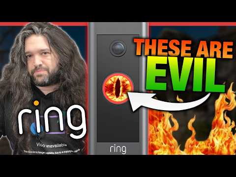 Amazon's Evil Ring Cameras: Flock, Ring, & Building a Surveillance State