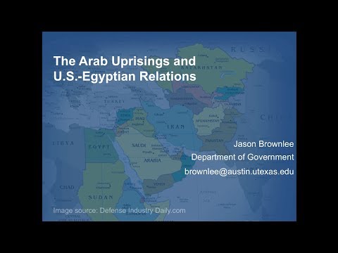 Jason Brownlee on The Egyptian Counterrevolution