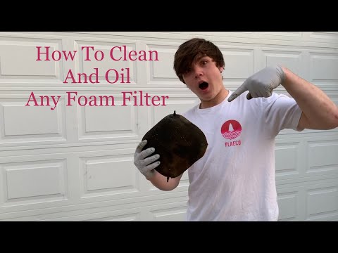 How To Clean & Oil any ATV and Motorcycle Air Filter 