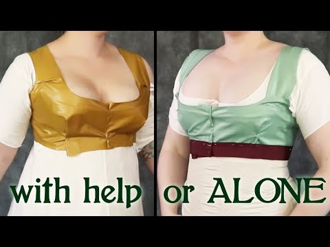 How to Pattern a Regency Dress WITHOUT Help?