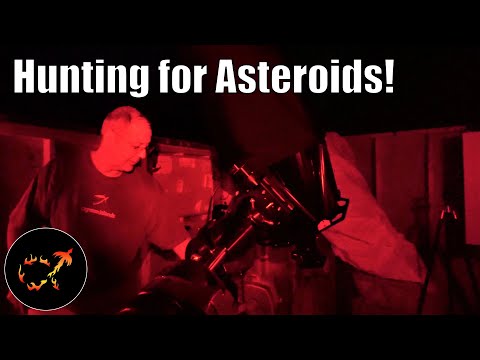 Asteroid Hunting at Grande Pines Observatory (3122 Florence)