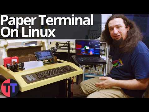Linux On a Paper Terminal...Eventually - DECWriter III Repair