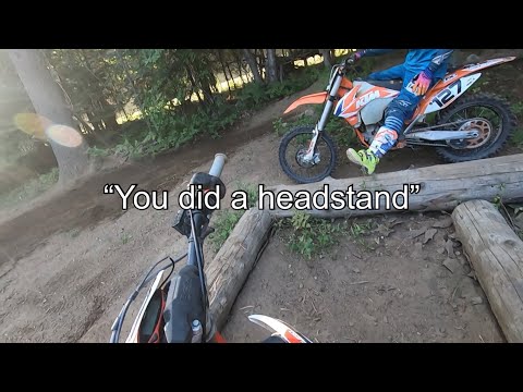 Hard Enduro Rider “Attempts” Enduro Cross (Carnage)