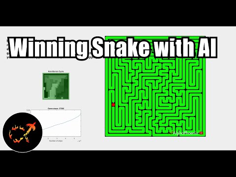 The UNKILLABLE Snake AI (Entire 30x30 game)