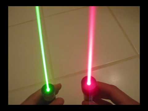 Green Lasers Vs. Red Lasers: Which are Better?