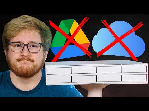 Paying for Cloud Storage is Dumb - UNAS Pro 8