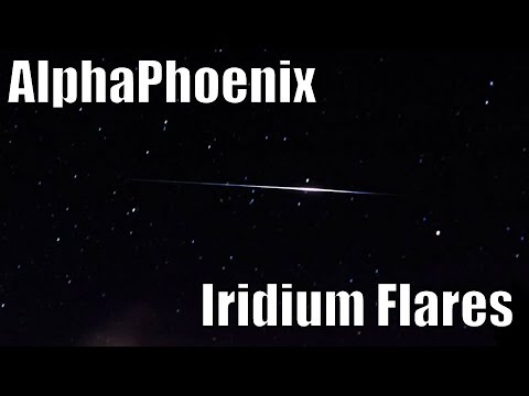 Photographing Iridium Flares