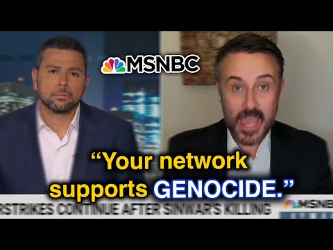 He Spoke Up For Gaza. MSNBC Didn’t Post The Interview.