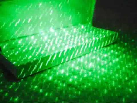 30mW Kaleidoscopic Green Laser from BudgetGadgets