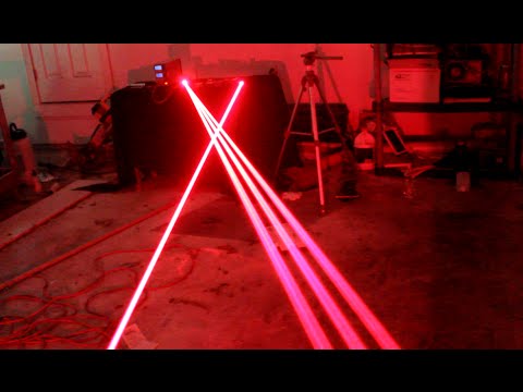 Odd Tri-Beam 3W Red Laser!!