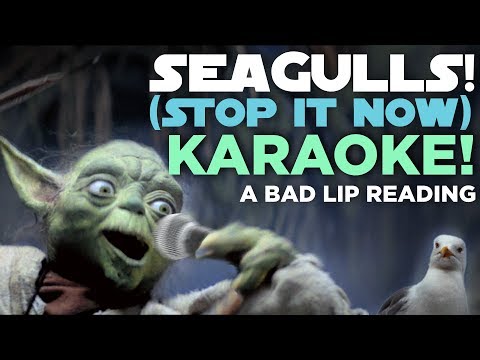 "[KARAOKE] Seagulls! (Stop It Now!)" — A Bad Lip Reading of The Empire Strikes Back